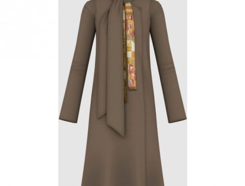 1920s Day Dress 01 at Happy Life Sims