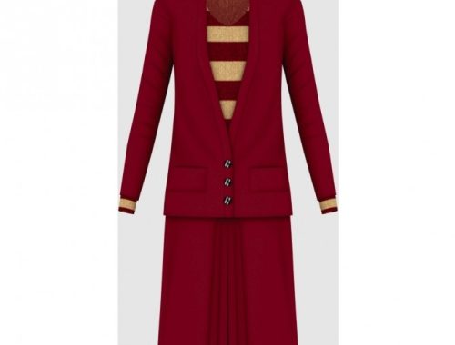 1920s Day Dress 03 at Happy Life Sims