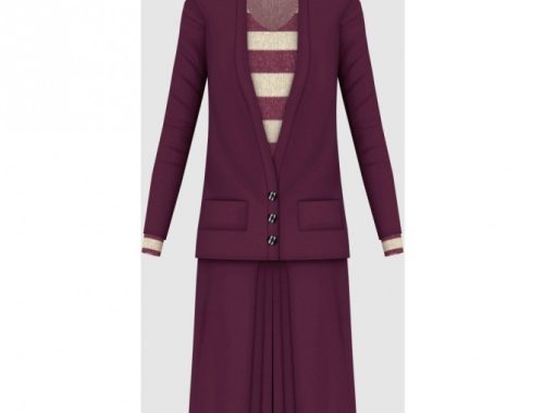 1920s Day Dress 03 at Happy Life Sims