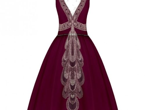 1920s Evening Dress 04 at Happy Life Sims