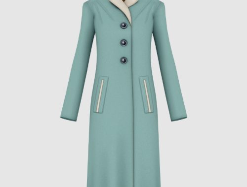1930s Day Dress 01 at Happy Life Sims