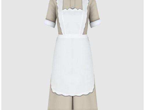 1930’s Maid Uniform Set at Happy Life Sims