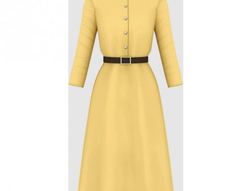 1950s Dress 01 at Happy Life Sims