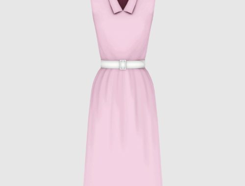 1960s Dress 02 at Happy Life Sims