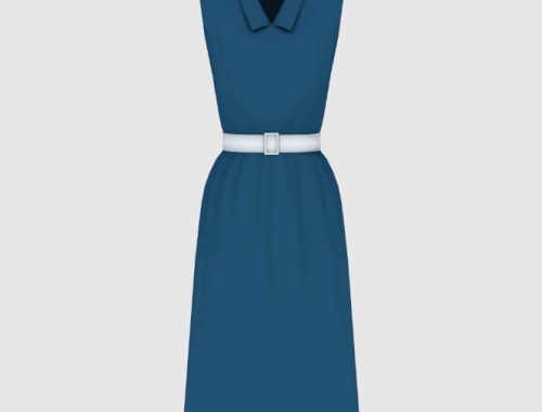 1960s Dress 02 at Happy Life Sims