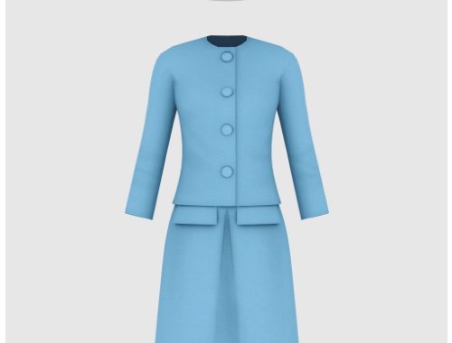 1960s Dress and Hat Set at Happy Life Sims