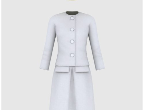 1960s Dress and Hat Set at Happy Life Sims
