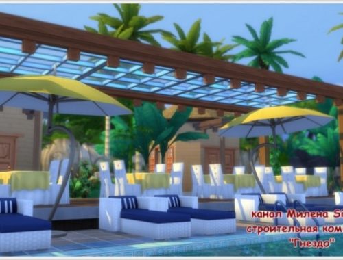 Freshness swimming pool at Sims by Mulena