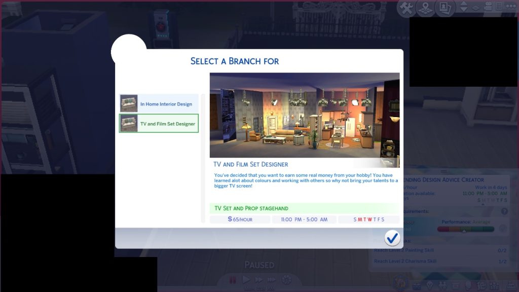 Interior Design Career - The Sims 4 Catalog