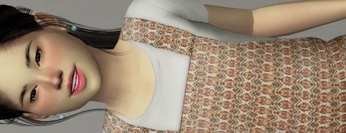SKYSIMS 201 HAIR 2T4 by Thiago Mitchell at REDHEADSIMS – Coupure Electrique