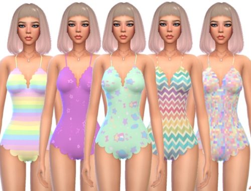 Super Cute Swimsuits by Wicked_Kittie