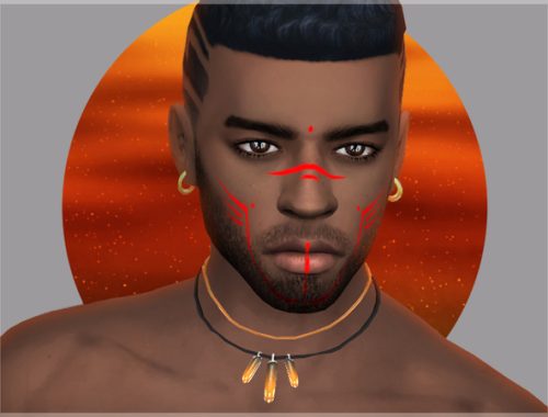 Lost treasure male necklace