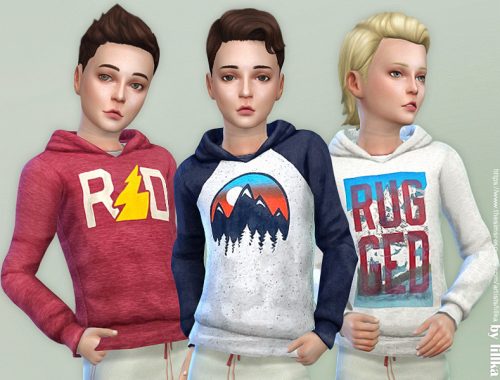 Hoodie for Boys P17
