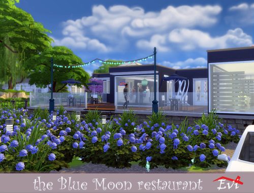 The Blue Moon restaurant by evi