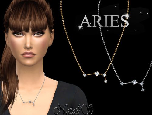 NataliS_Aries zodiac necklace