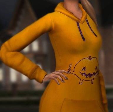 SPOOKIE HOODIE at Candy Sims 4