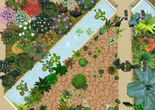 A new geometric park by valbreizh