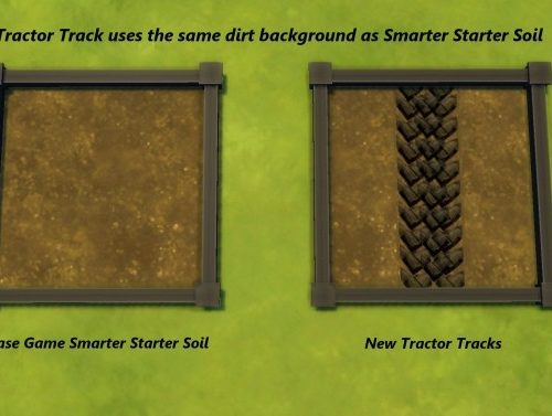 Farm and Orchard II Tractor Tracks Terrain Paint by Snowhaze
