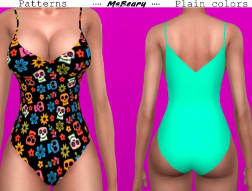 One Piece & Low Cut Bathingsuit