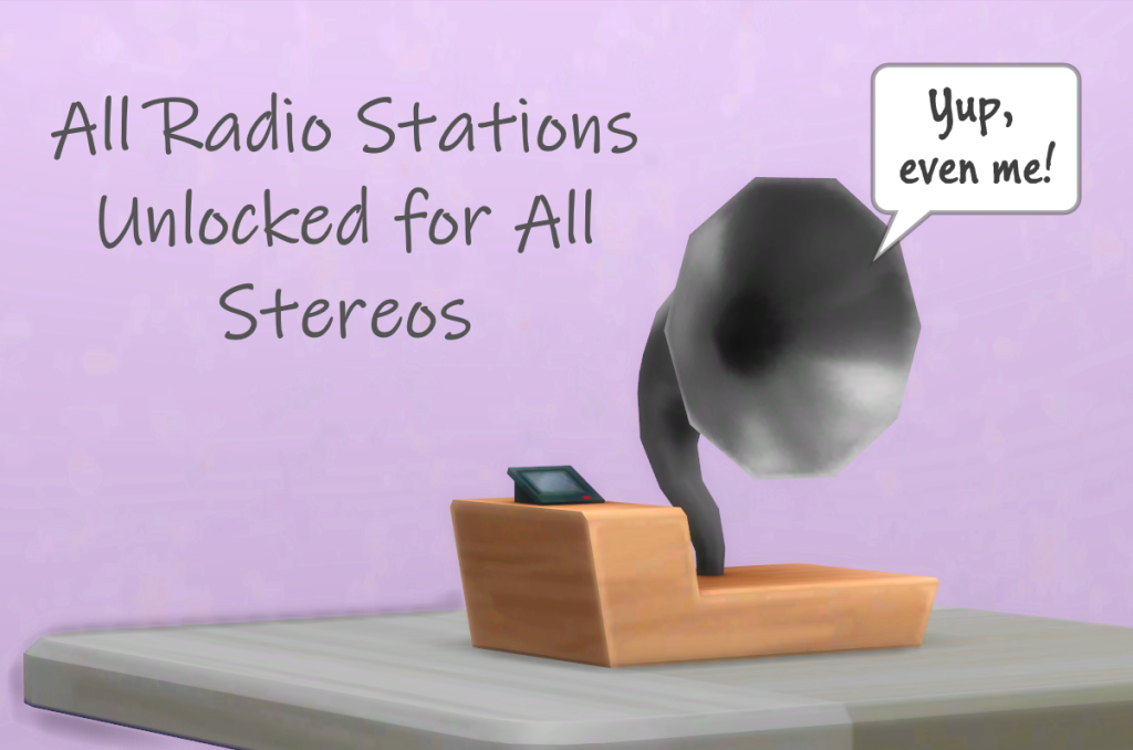 All Radio Stations Unlocked - Updated - The Sims 4 Catalog