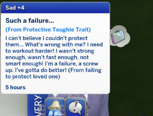 Ts4 ?Tough Protector? Trait!