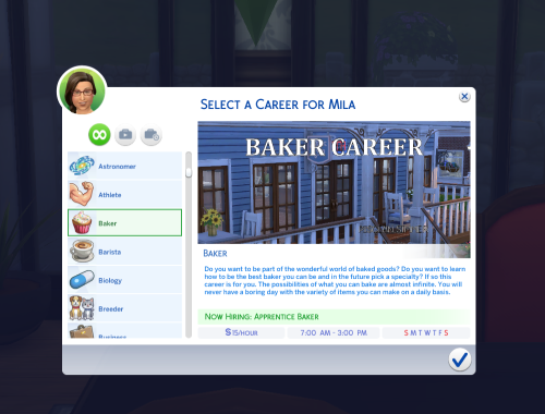 Baker Career
