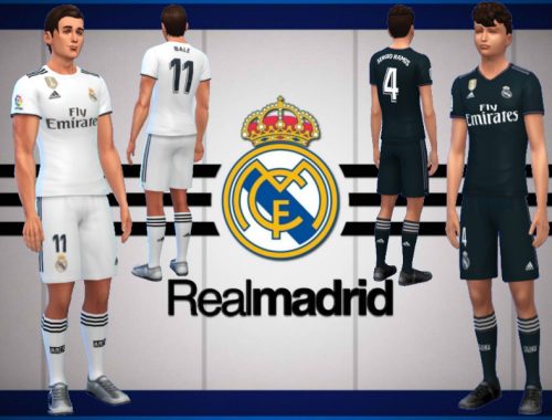 Real Madrid CF Kit 2018/19 fitness needed