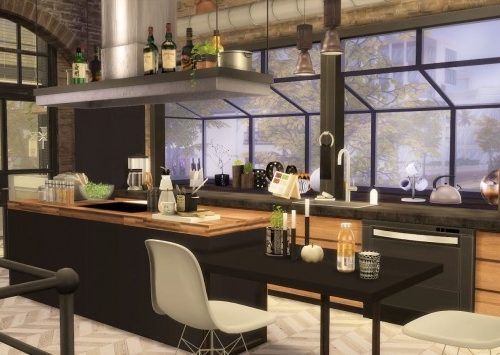 The Man Cave by RubyRed at Ruby’s Home Design