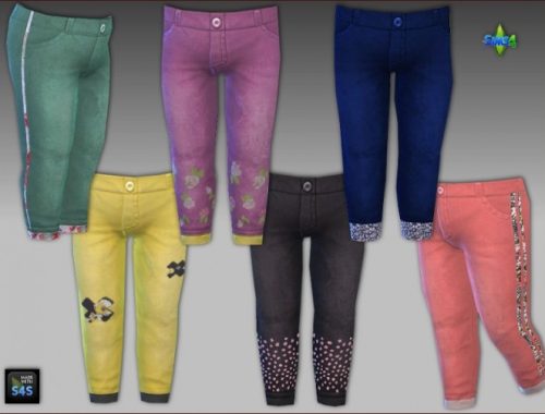 Shirts, jeans and shoes for toddler girls by Mabra at Arte Della Vita