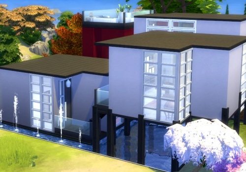 Modular house by valbreizh at Mod The Sims
