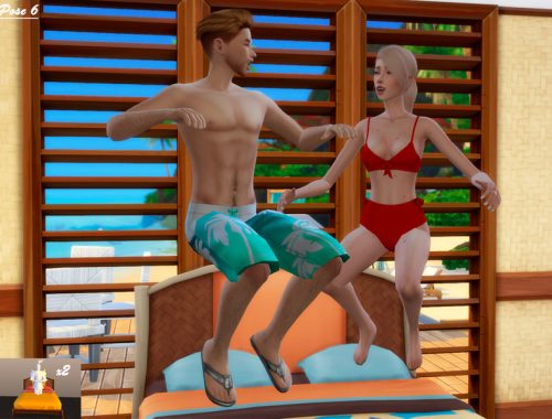 2 HoneyMoons - Pose Pack