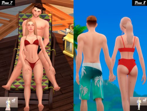 2 HoneyMoons - Pose Pack