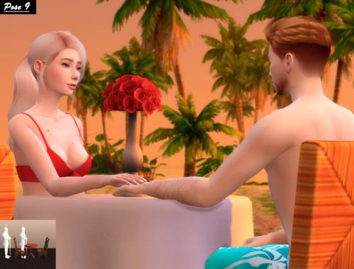 2 HoneyMoons - Pose Pack
