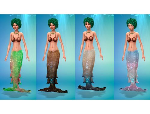 20 new mermaid tails