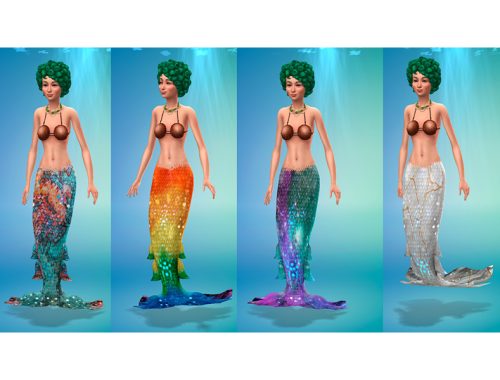 20 new mermaid tails