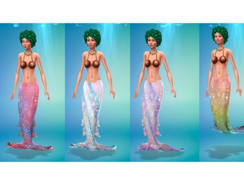 20 new mermaid tails
