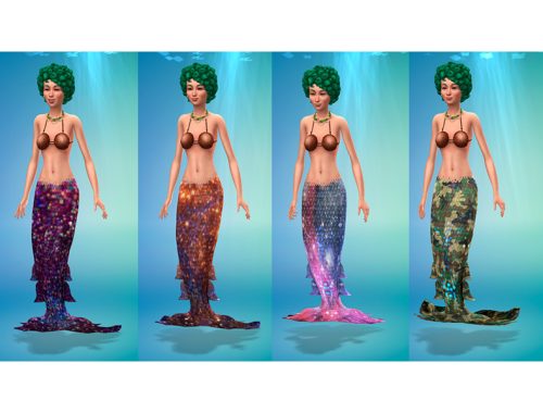 20 new mermaid tails