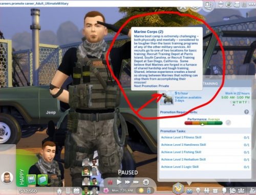 Ultimate Military Career by asiashamecca at Mod The Sims