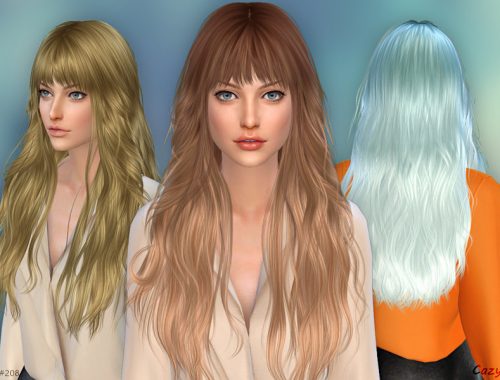 #208 - Female Hairstyle - Sims 4