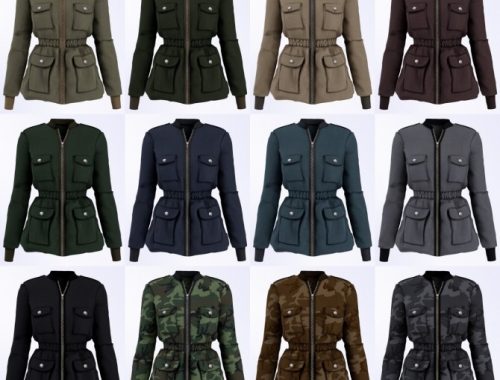 Military jacket F at LazyEyelids