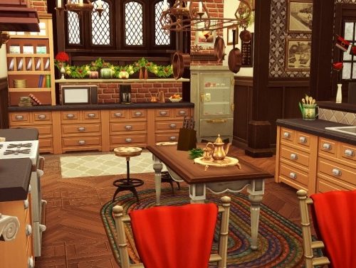 Tudor Revival Christmas at Jenba Sims