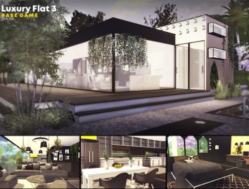 Luxury Flat 3 by Pralinesims