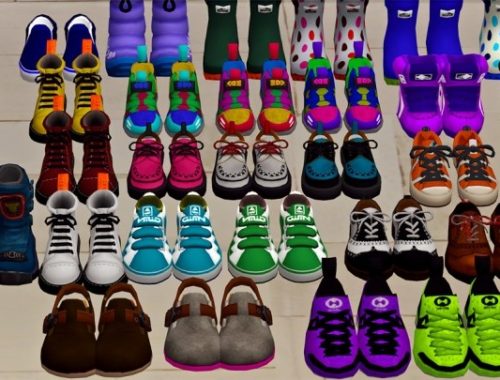 Deco Shoes Clutter at Josie Simblr