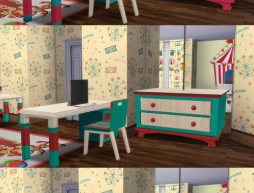 Circus Kids` Room Set at Simming With Mary