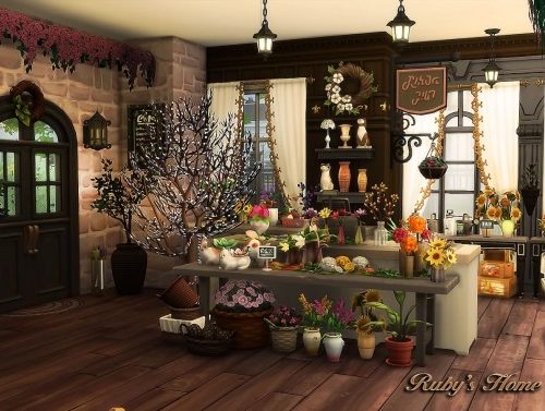 Parisian Flower Shop at Ruby’s Home Design