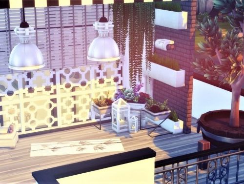 White modern by the river house at Agathea-k