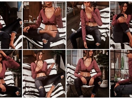 GET COMFY chair pose pack at Andromeda Sims