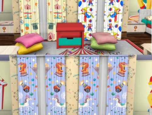 Circus Kids` Room Set at Simming With Mary