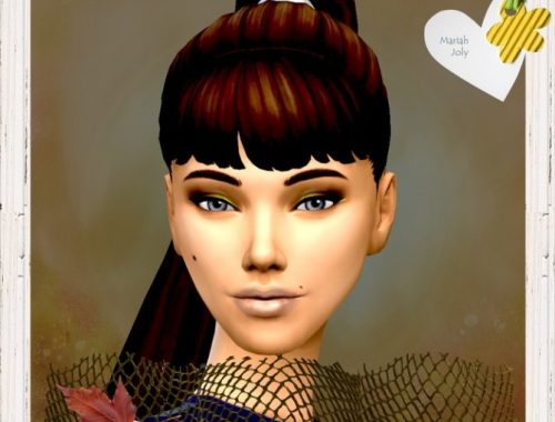 Mariah JOLY by Mich-Utopia at Sims 4 Passions