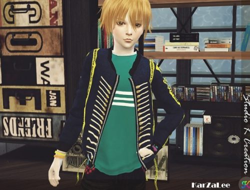 Giruto 54 EMB Jacket child version at Studio K-Creation